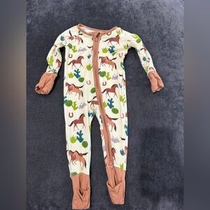 Little Sleepies Horse Zippt